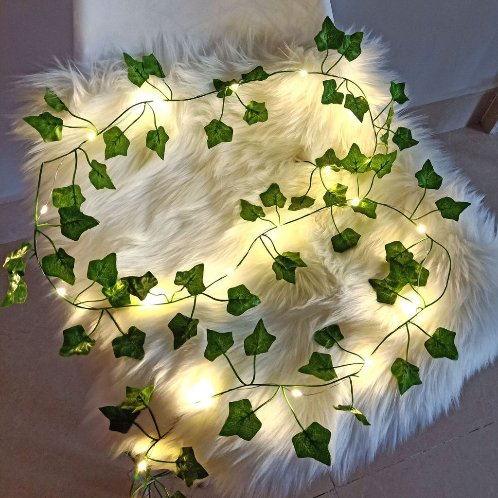 Rattan Chaîne d'éclairage extérieur Cour ornementale Feston lampe