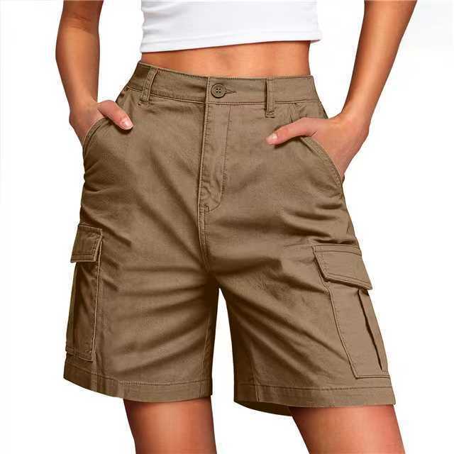 Vente chaude d'été pour femmes de style européen et américain multi-poches élastiques