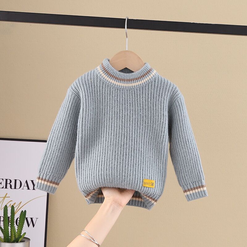 Pull de cou rond pour enfants
