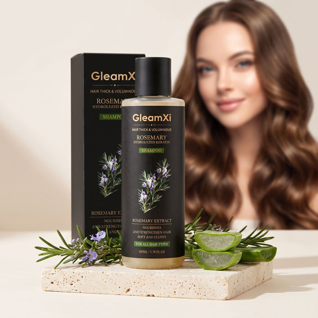 Shampooing de romarin nettoyant doux