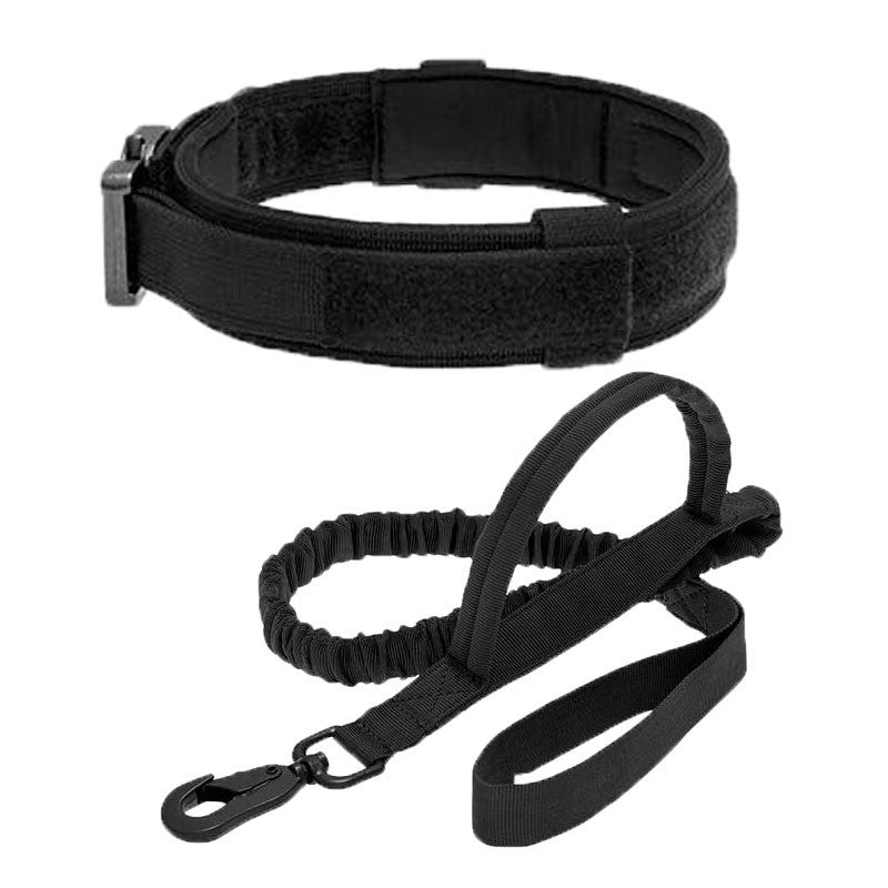 Collier de chien de chien Nylon Entraînement militaire extérieur Collier réglable