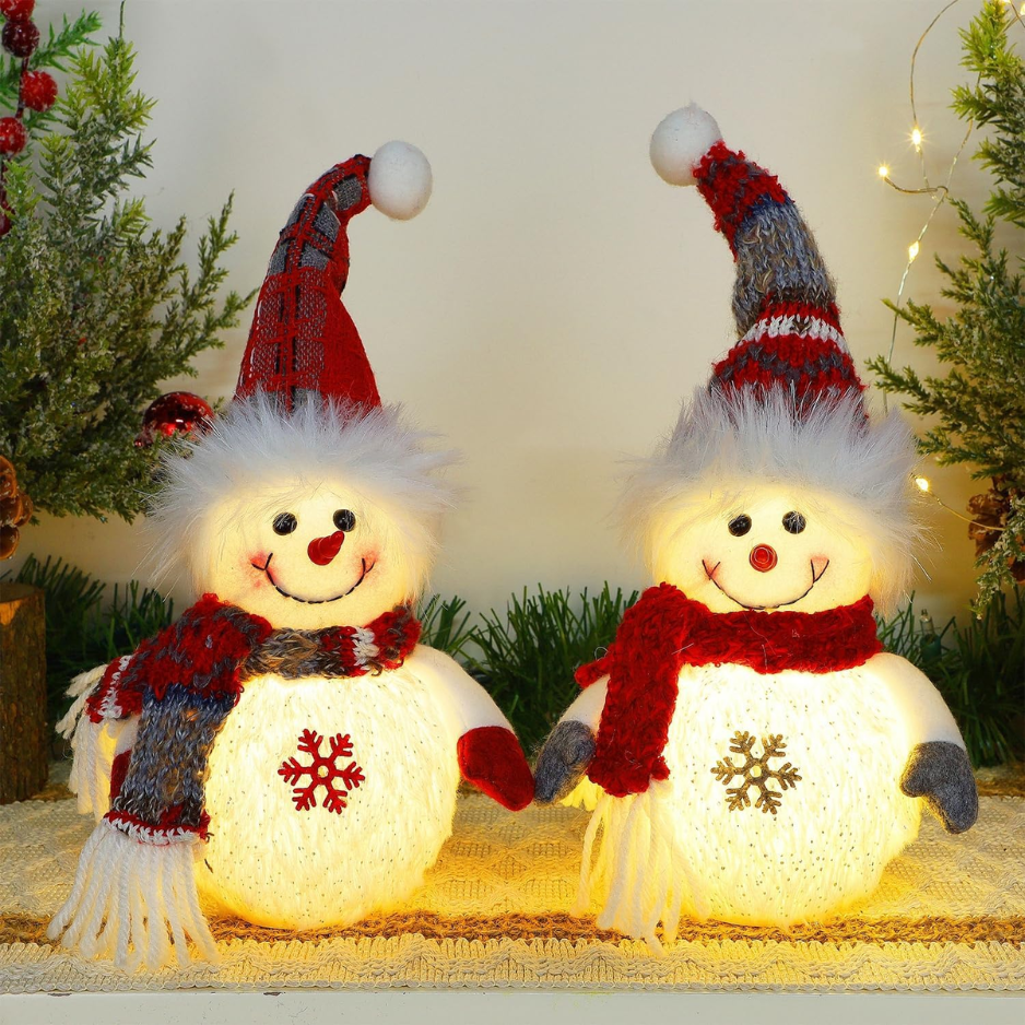 2 Pack décorations de table de Noël