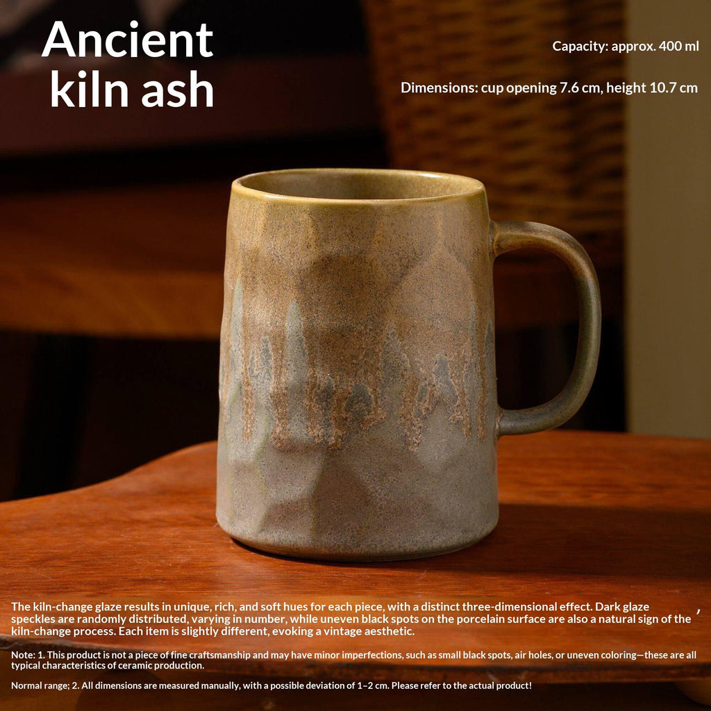 Retro Kiln-transformation Glace sous glaçage Céramique Coffee Cup Wabi-sabi Style Boire Mug