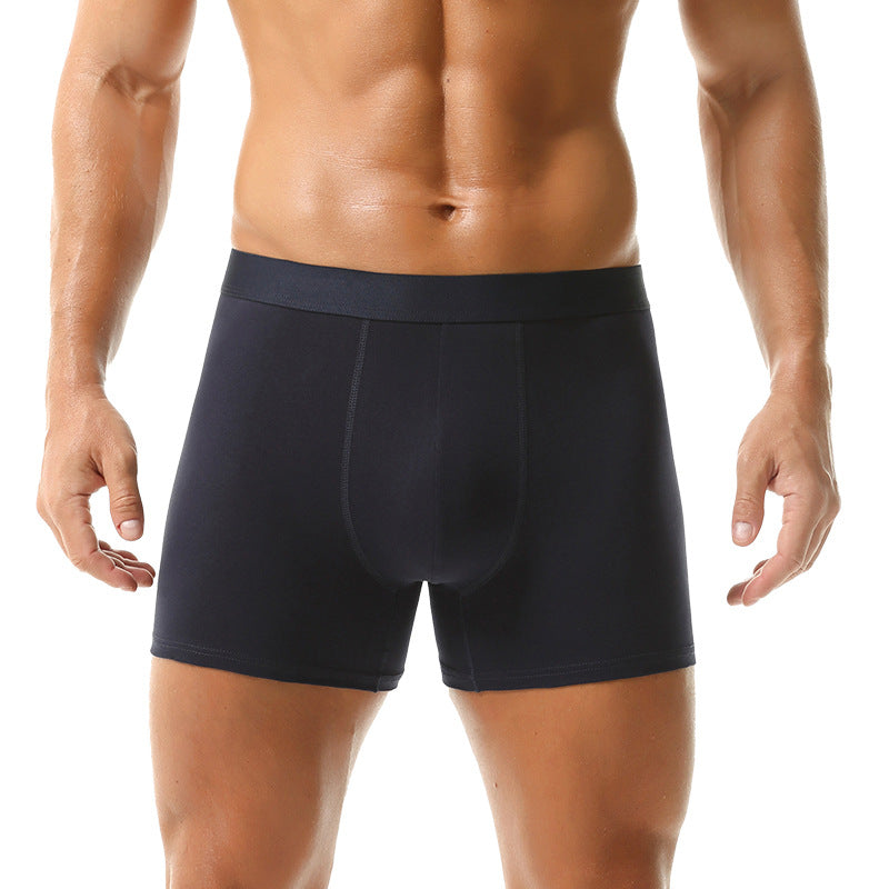 Slip de boxer en coton respirant pour hommes Plus Taille Intimates tout-saison