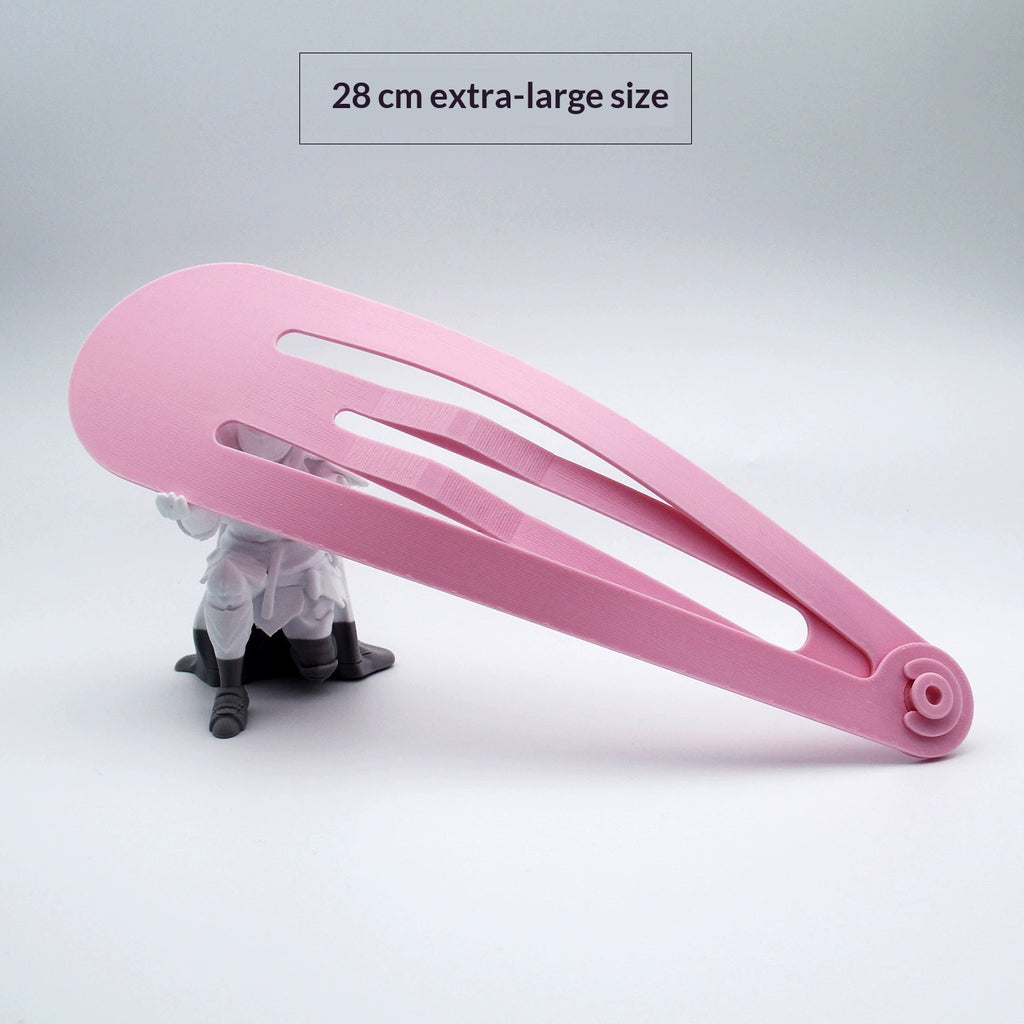 Comb de cheveux de nouveauté surdimensionné - Exagération de performance de scène Prop pour le stress créatif