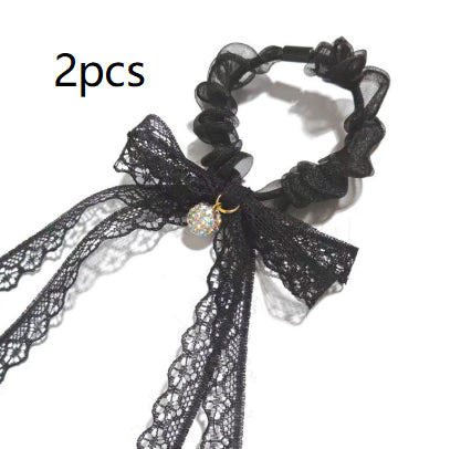 Versatile Lace Bow Hair Accessory