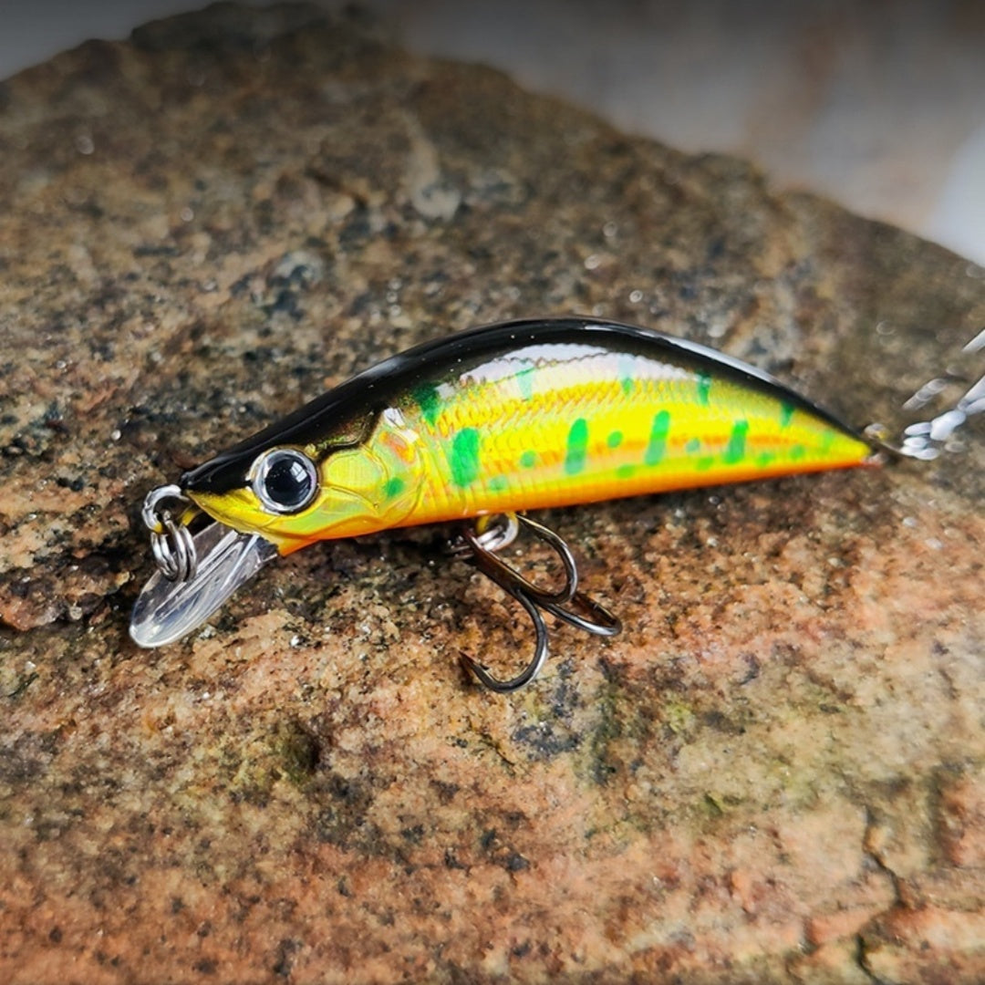 Twitching Sinking Micro Lure avec un seul crochet adapté à toutes les couches d'eau