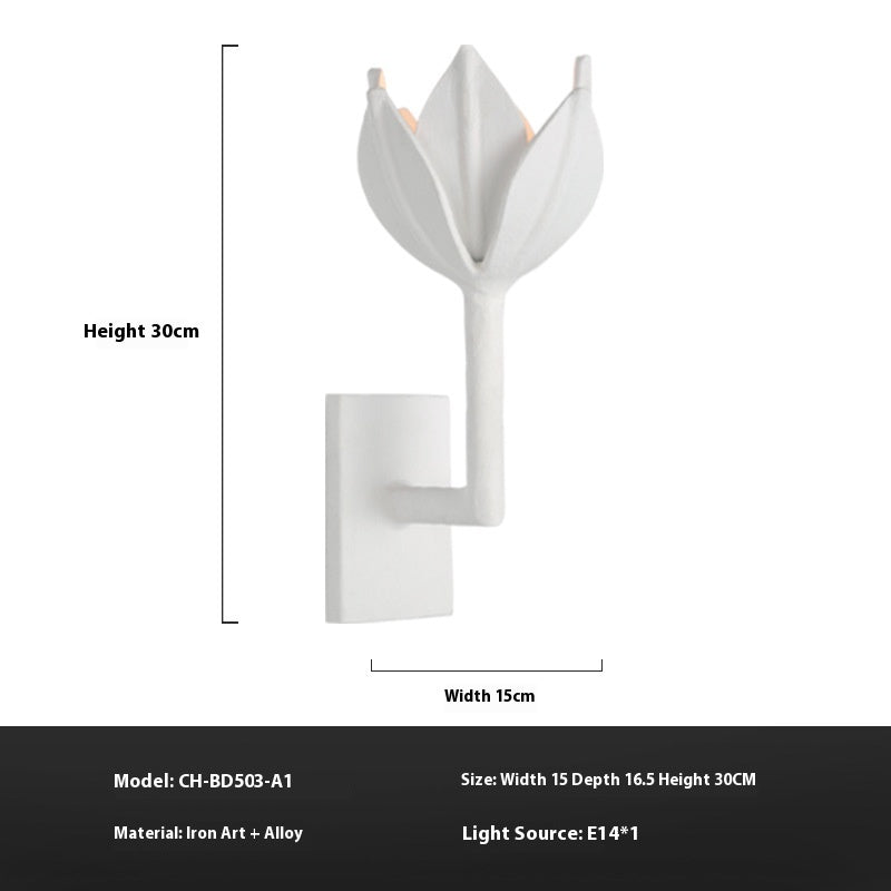 Lampe murale moderne à étrier souple
