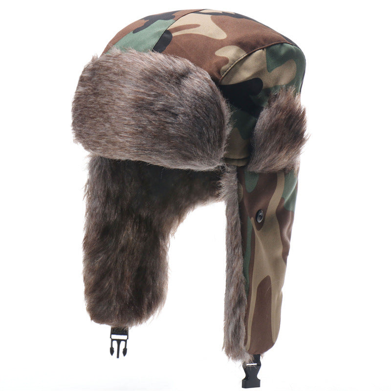Hommes et femmes à l'abri du vent Extérieur Épaisseur Feuille-Camouflage Lei Feng