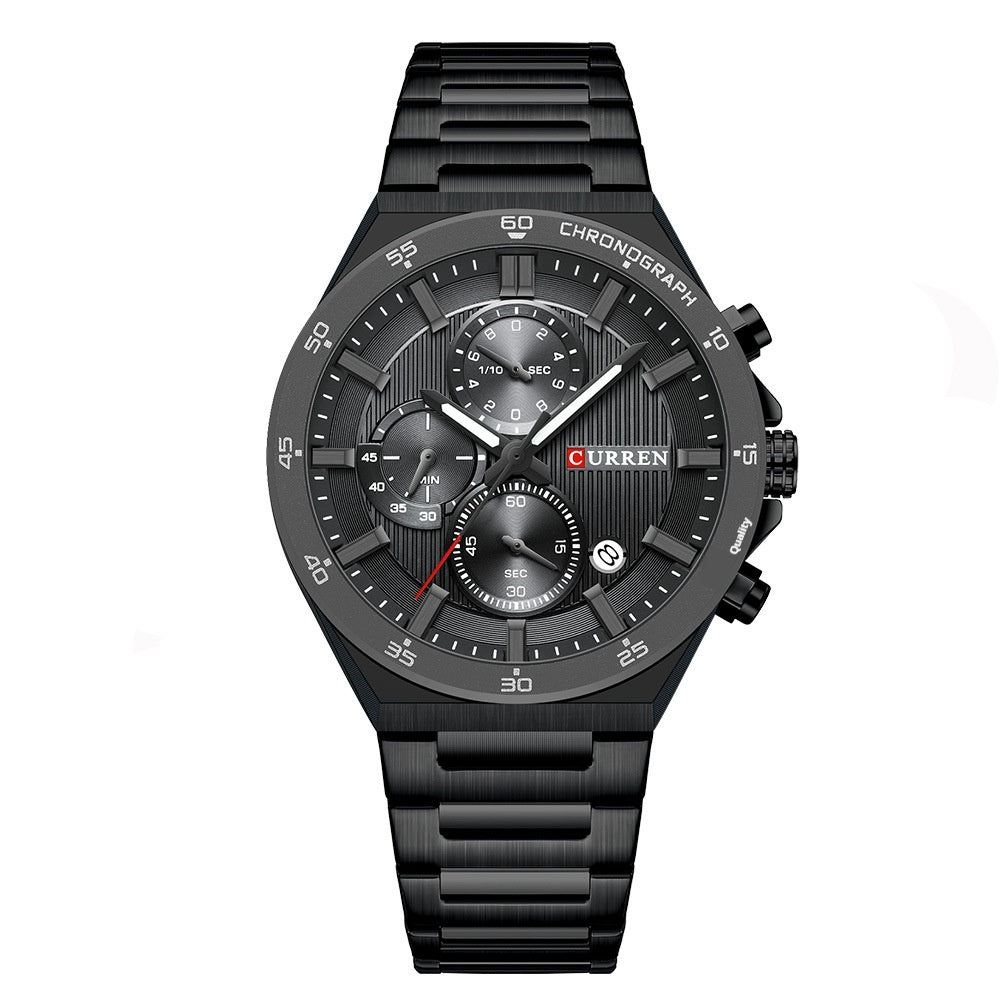 Neutre Waterproof Calendrier Hommes Business Sports Watch