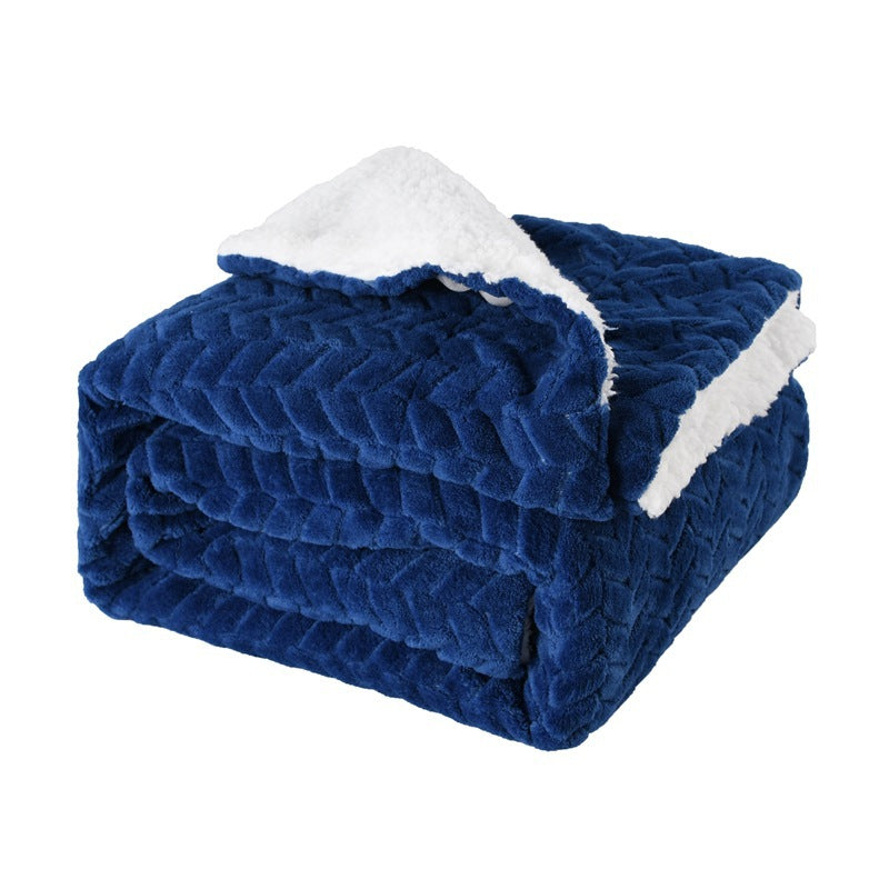 Couverture-cadeau en laine de laine de la laine de laine de laine de laine de laine de laine de laine de laine de laine de laine épaisse