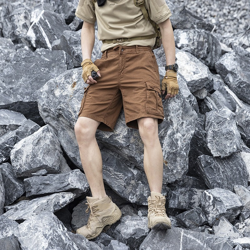 Pantalon de travail léger avec poches multiples pour hommes