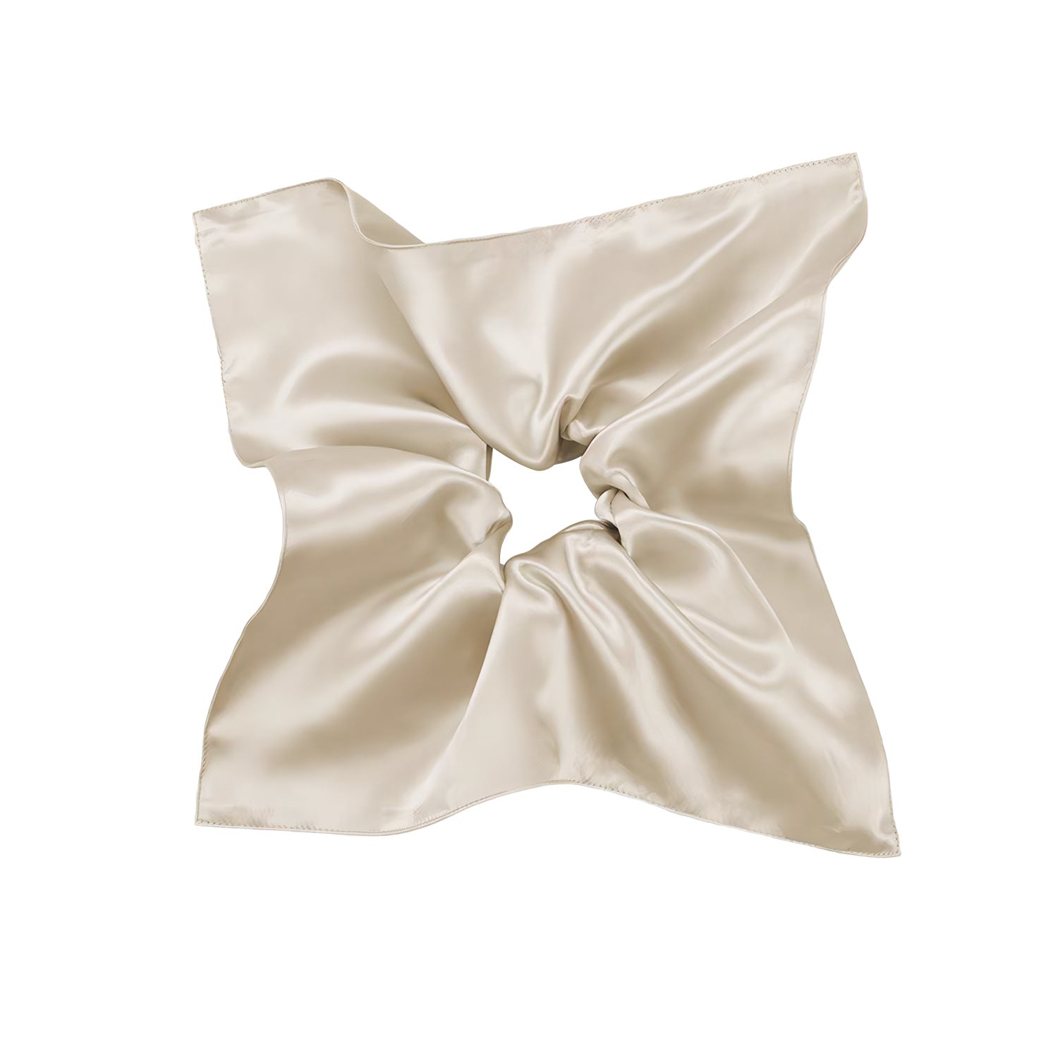 Anneau carré de cheveux Modèle de vent Accessoires de cheveux Couleur solide