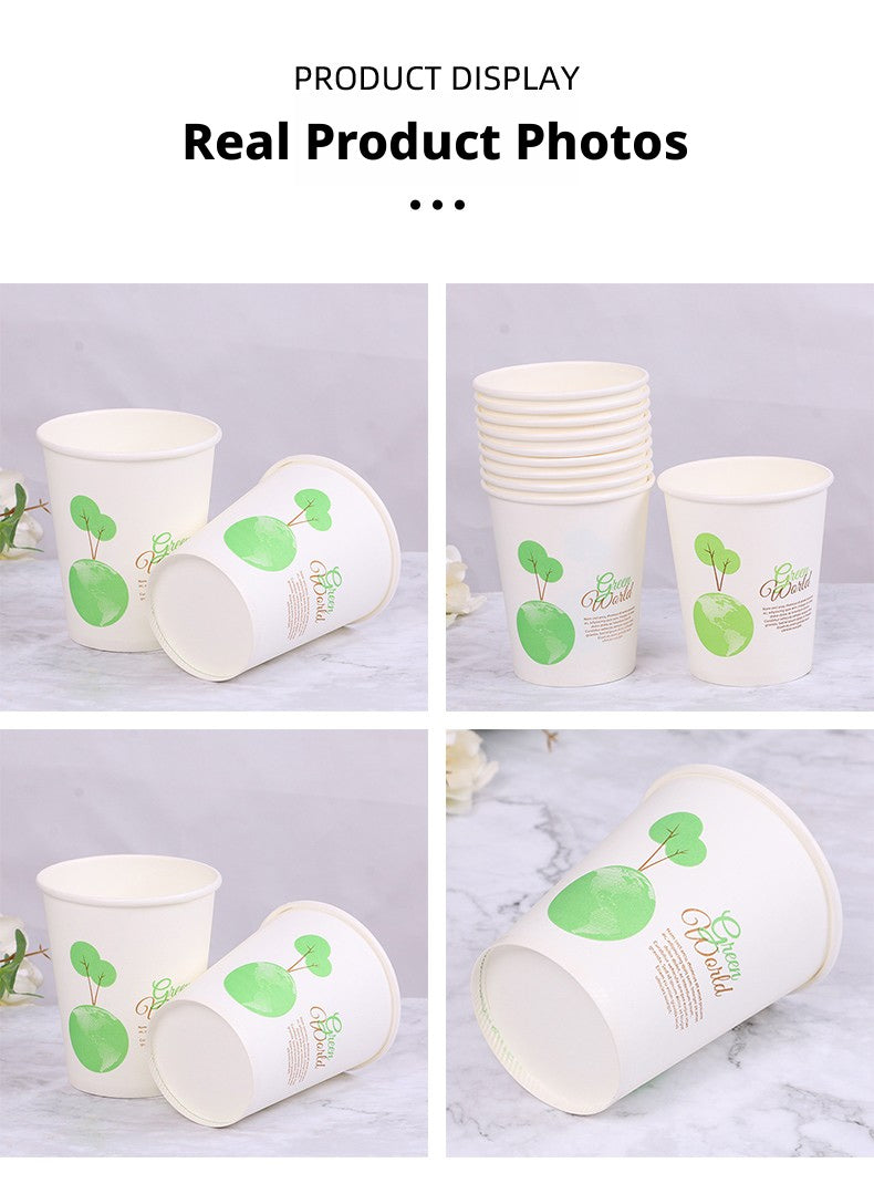 Petit modèle de papier modèle Terre-Modèle jetable-Blanc-50 pcs