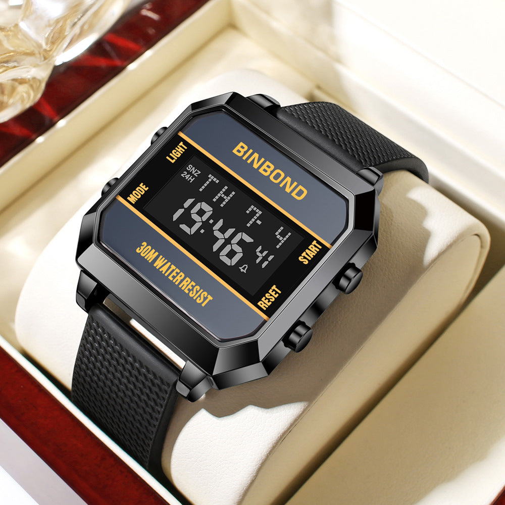 Montre électronique polyvalente et élégante pour les étudiants et les étudiants