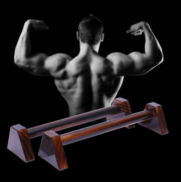 Fitness Stand Hommes et femmes Corps Support push-up en bois