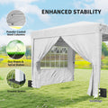 10 x 10 pieds Pop Up Canopy Tente avec parois latérales