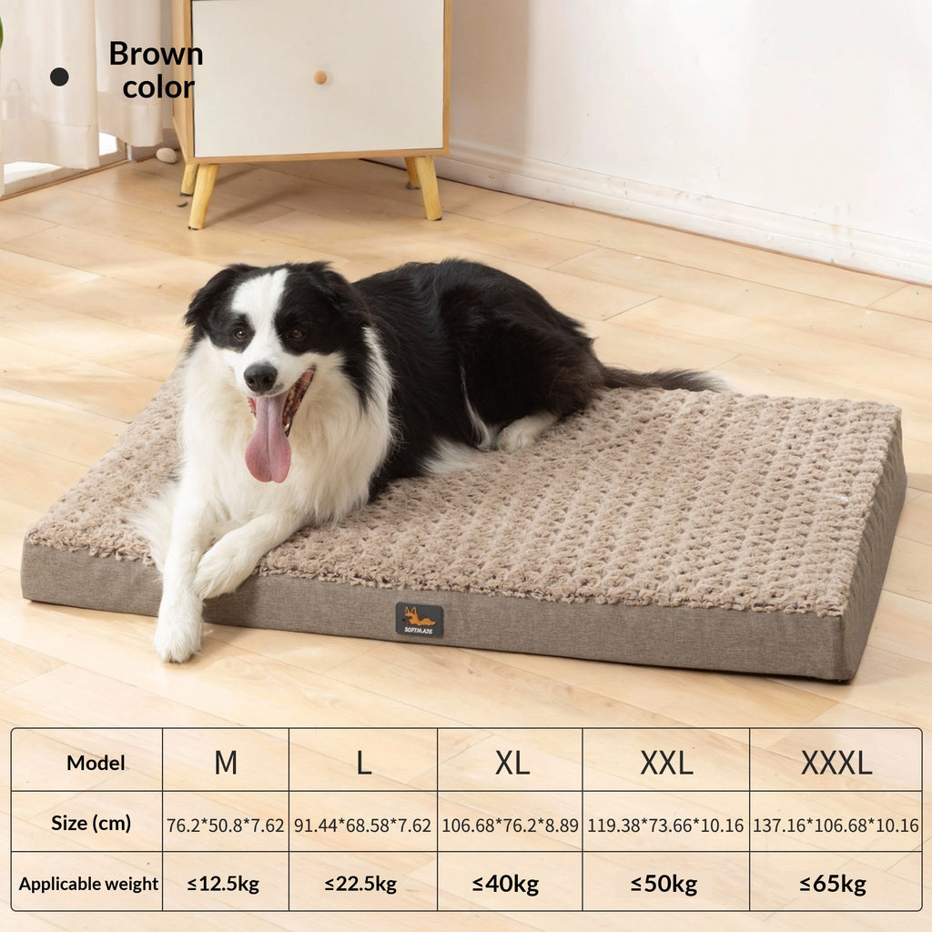 Tapis de lit de chien chaud quatre saisons