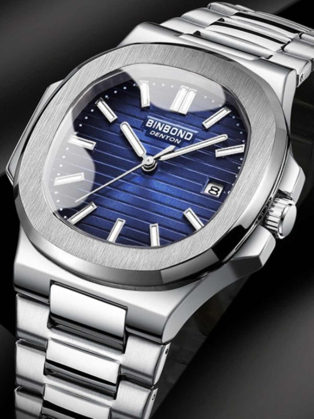 Montres carrées étanches de mode pour hommes