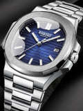Montres carrées étanches de mode pour hommes
