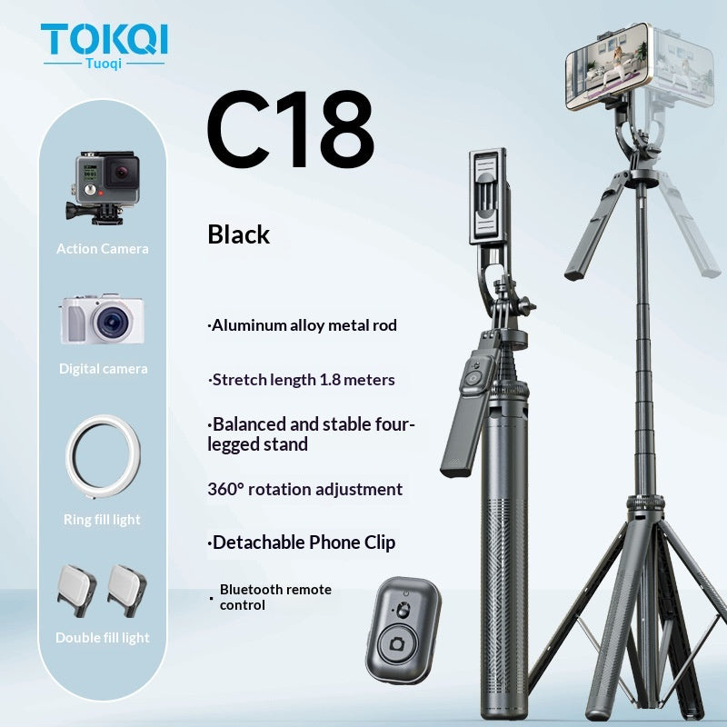 C17 Smartphone Selfie Stick Smart Stabilisé Gimbal extensible avec mode automatique complet