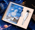 Galaxy Dream Coloriage de page Notebook mignon dessin animé Astronaute
