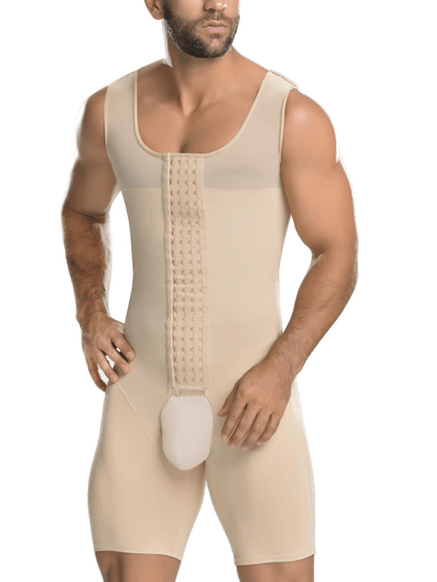 Fashion Peach Hip Butt-lift Sous-vêtements Un-pièce Hip Lift Corps Shaping Corps des hommes Shaping