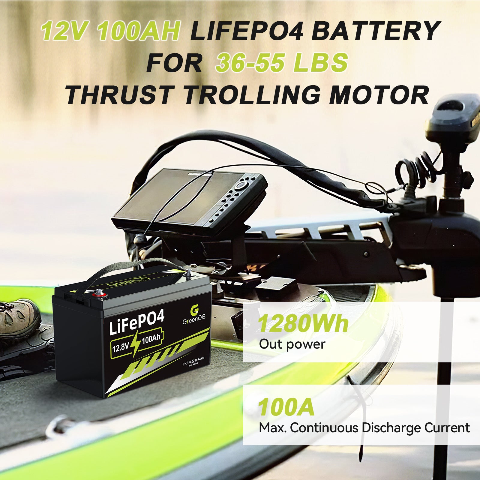 12V100AV Grande batterie domestique de haute puissance