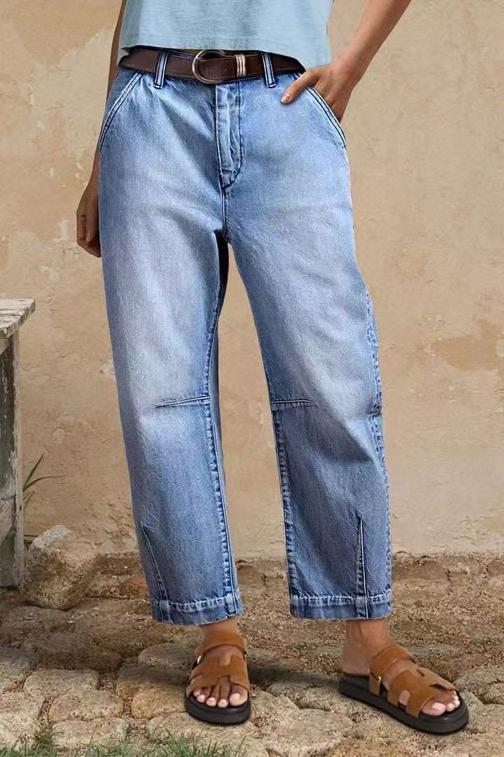 Amazon Européen et américain Export Femmes Casual Mode Leggings Jeans Pantalons Pour Femmes