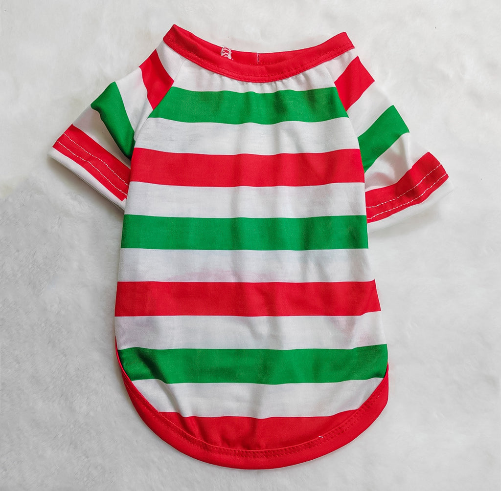 Vieux homme rayé de Noël soins à domicile Pajamas