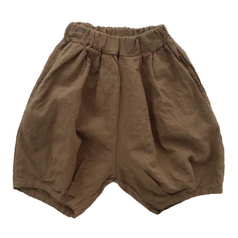 Pantalon en coton massif couleur enfant