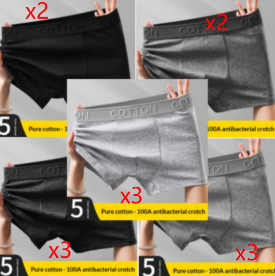 Boxer en coton antibactérien haut de gamme pour hommes