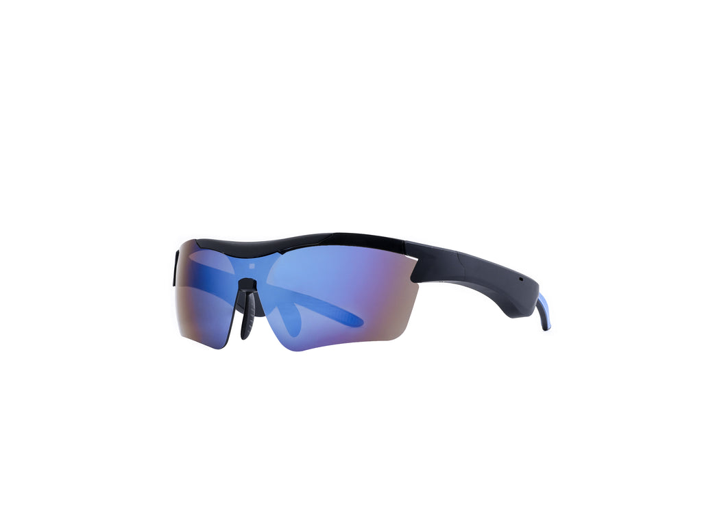 Lunettes de soleil de cyclisme intelligentes UV401 Anti-UV Windproof Outdoor Road Bike Sports Lunettes de soleil Wirel