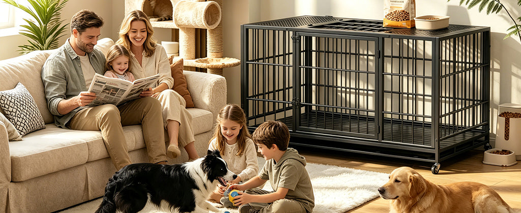 Crate de chiens lourds