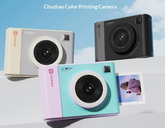 Mini caméra de film mignon qui produit instantanément des photos couleur