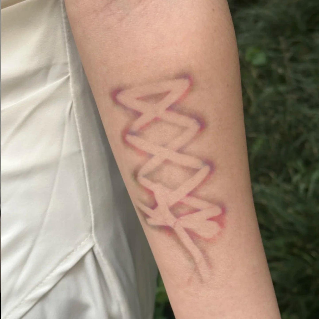 Simulation waterproof and durable color-tinted tattoo sticker