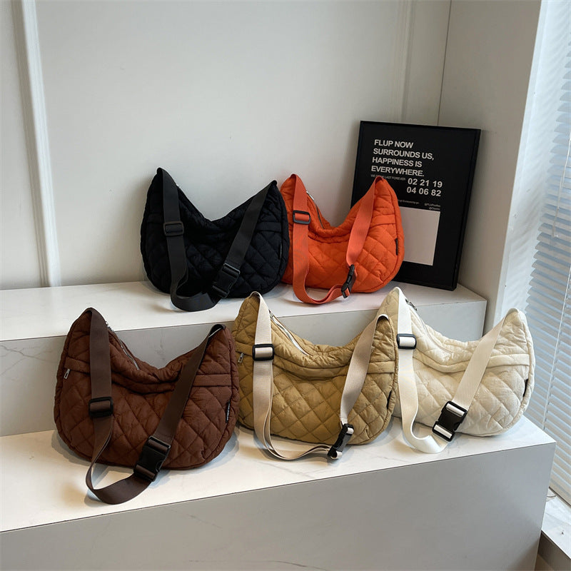 Sac à croix matelassé de grande capacité