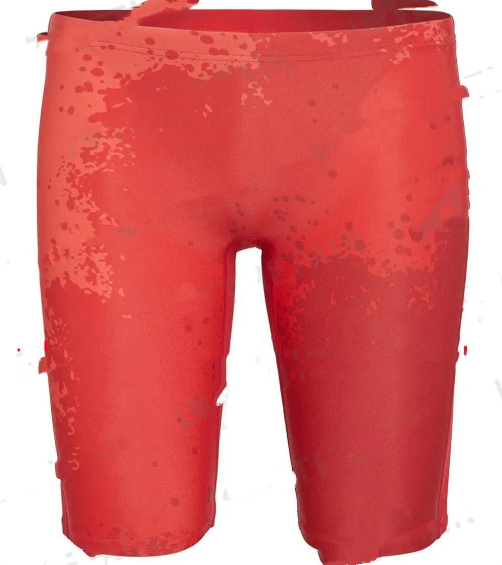 Trunks de natation pour hommes professionnel étanche à séchage rapide Long Sports