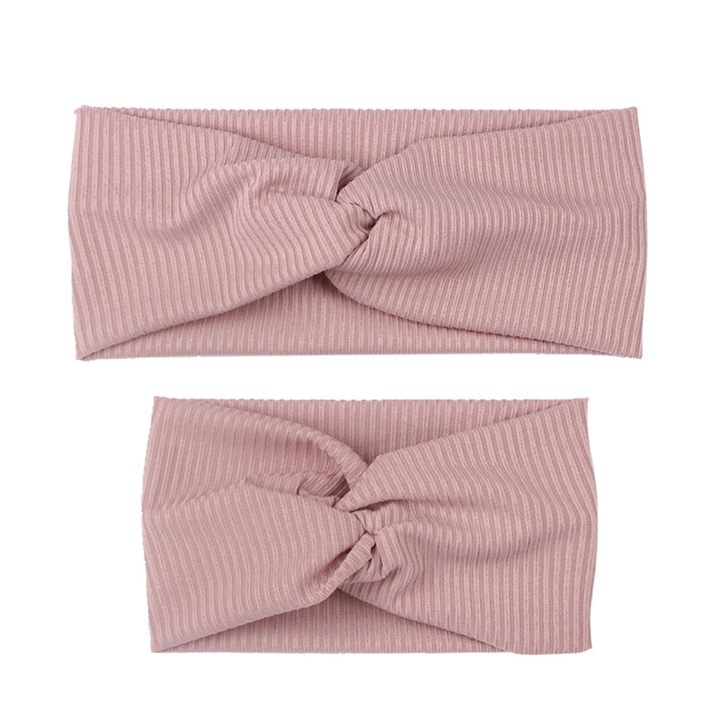 Couleur solide Ensemble mère-enfant Banderole parent-enfant