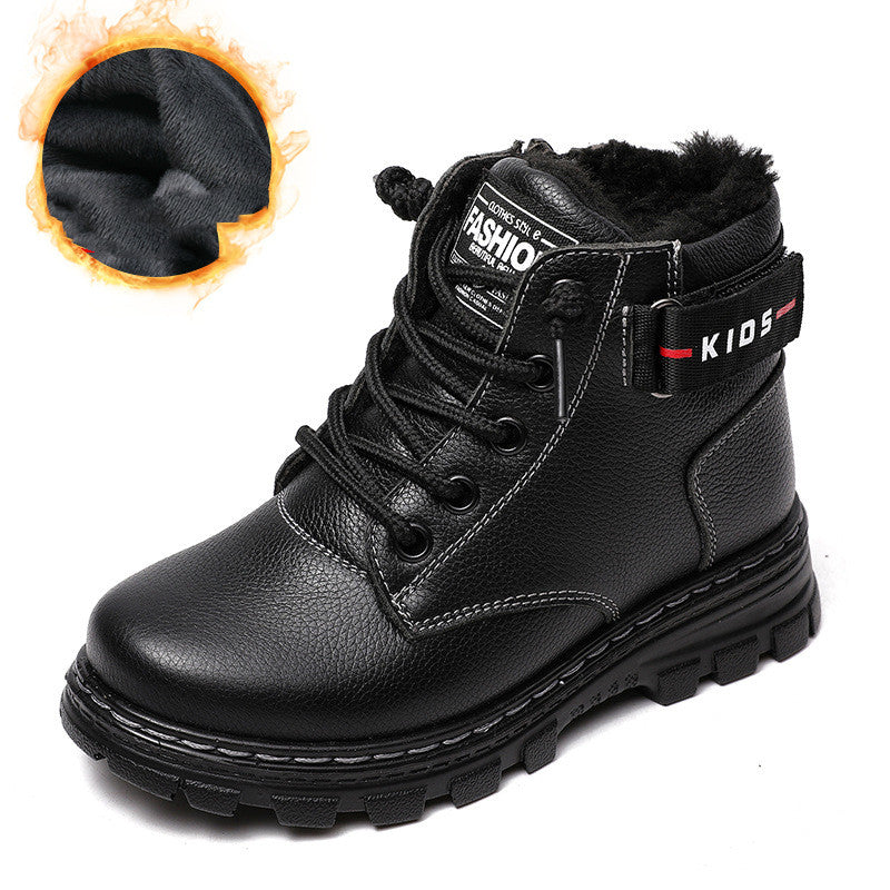 Bottes de coton en peluche Mode style britannique