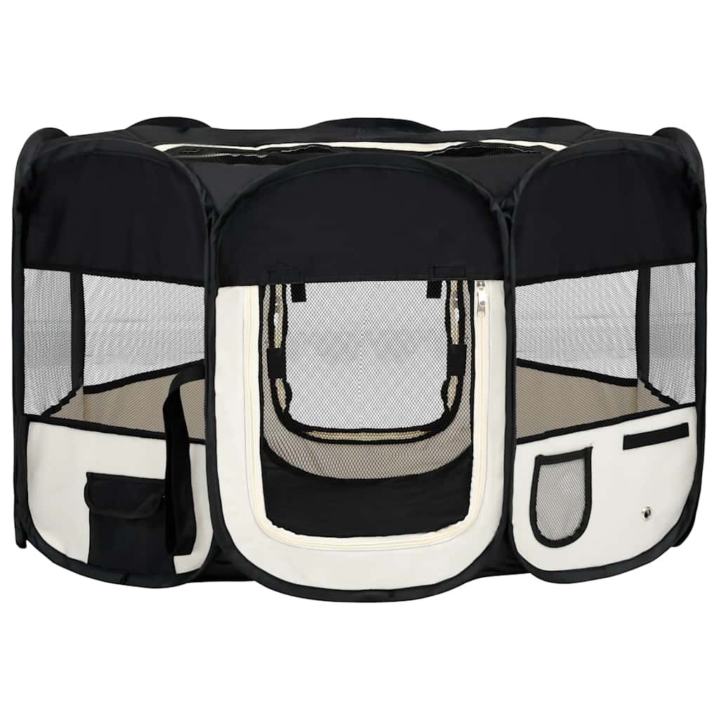 Playpen puppy pliable avec sac de transport 125x pliable
