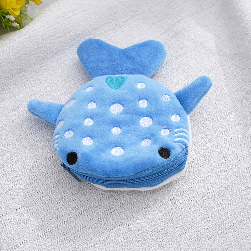 Pendentif de dessins animés en peluche de pièces de Shark pour enfants