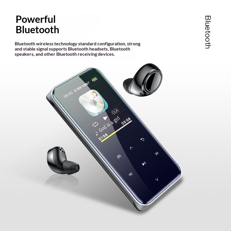 M22 Bluetooth MP3 Portable Player Pour les étudiants 18 pouces écran tactile Carte-insertion Smart M