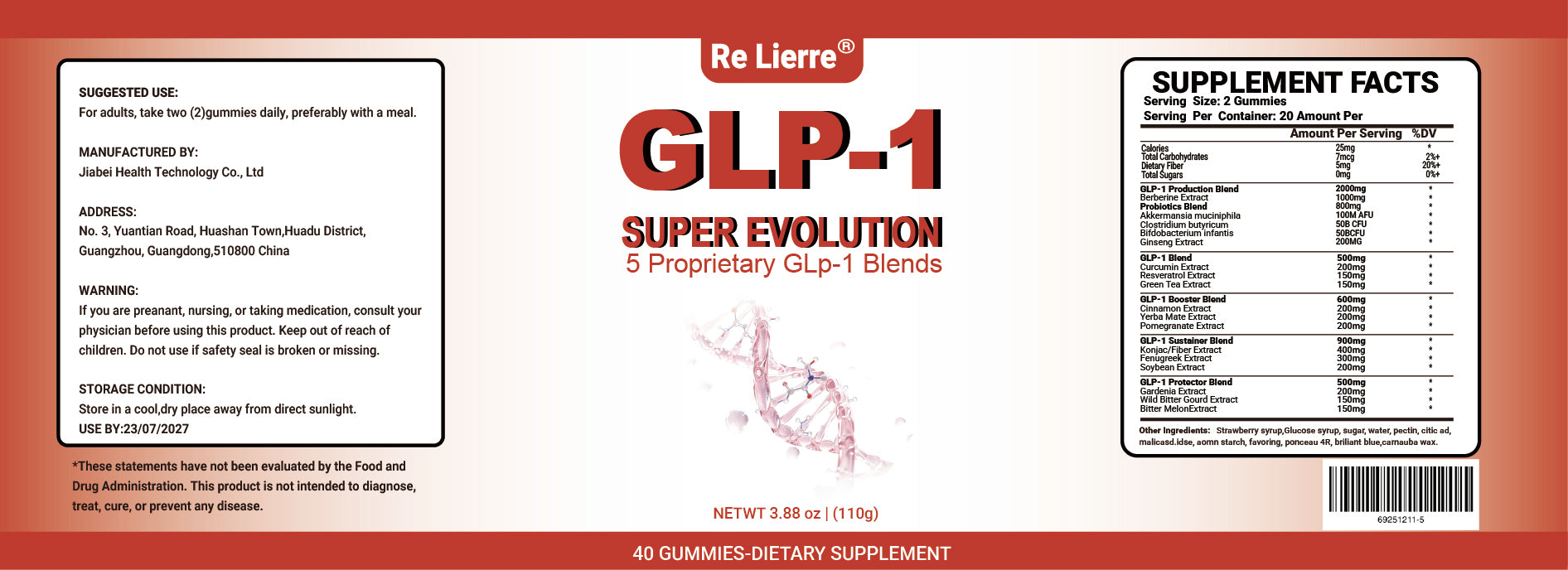 GLP-1 Super Evolution Chewable Candy