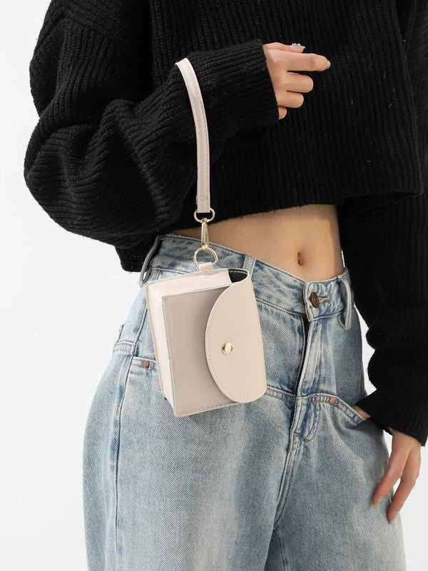 Femmes Couleur solide Versatile Sac élégant et élégant