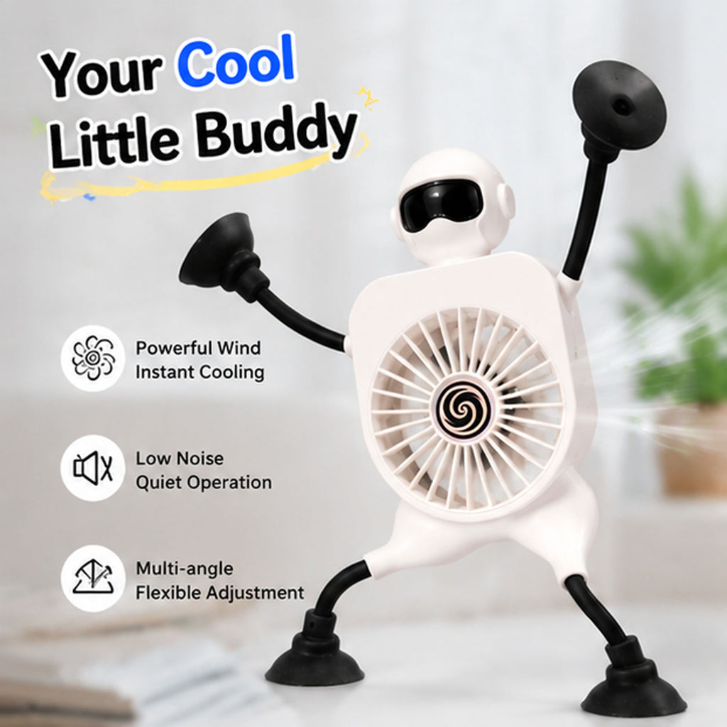 Eventail de Coupe d'aspiration amusante 2000 Mah avec bras et jambes fléchissants