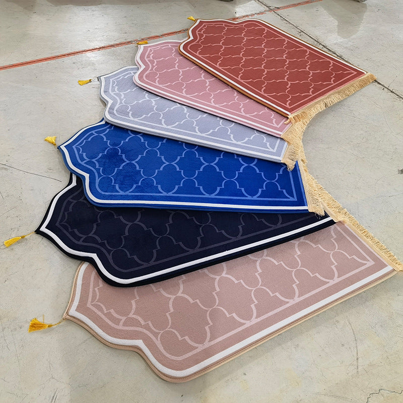 Tapis simple lavable en feuillet d'éponge imprimé