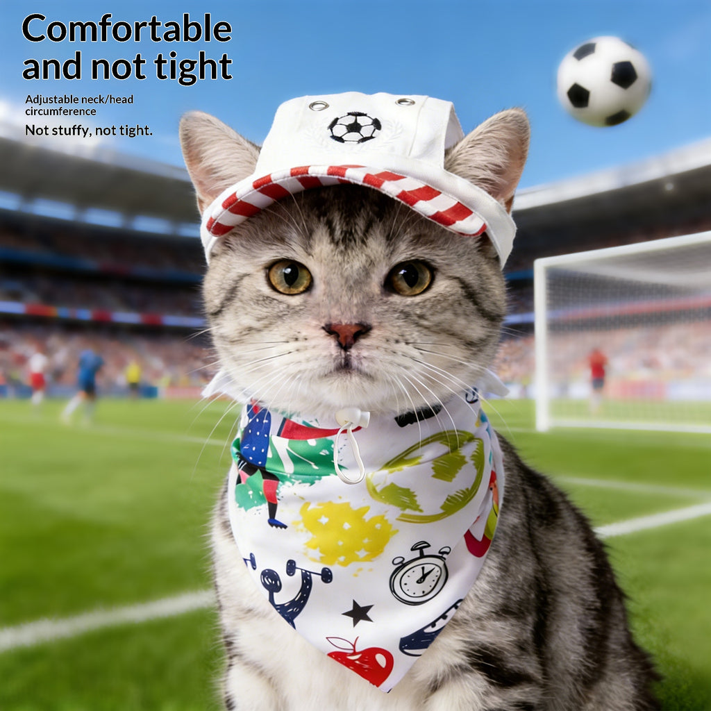 Accessoires décoratifs écharpes triangulaires pour animaux de compagnie