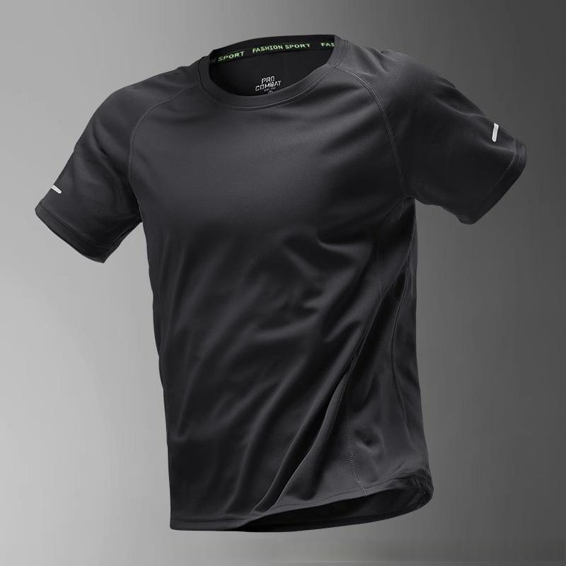 Ice Silk Summer Thin Sports Chemise à manches courtes
