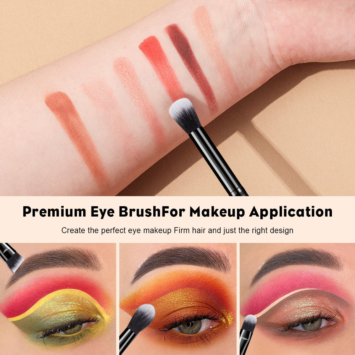 25PCS Makeup Brushes Set Synthetic Eyeliner Eyeshadow Foundation Blusher Tool